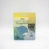 Heavenly Humpback Finger Bullet Vibrator Compact Blue Design Finger Stimulator